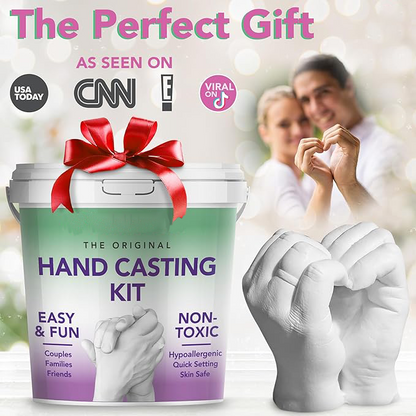 Hand Casting Kit for Couples – Perfect Anniversary & Wedding Gift