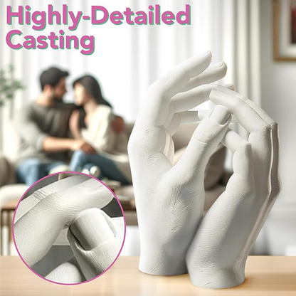 Hand Casting Kit for Couples – Perfect Anniversary & Wedding Gift