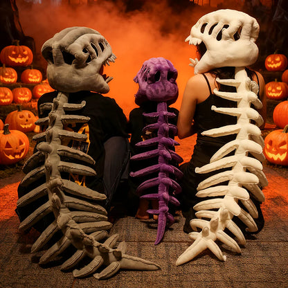 Dinosaur Skeleton Headgear Pillow