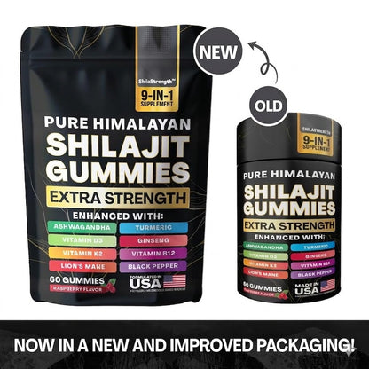 9-in-1 Pure Himalayan Shilajit Gummies